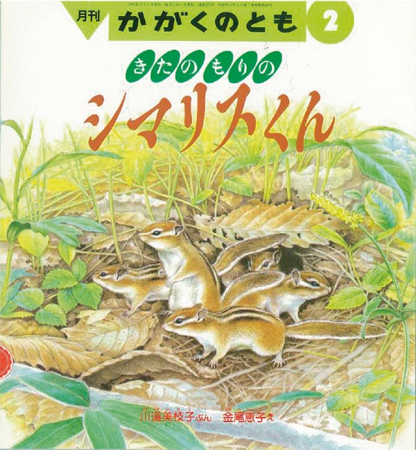 きたのもりの シマリスくん